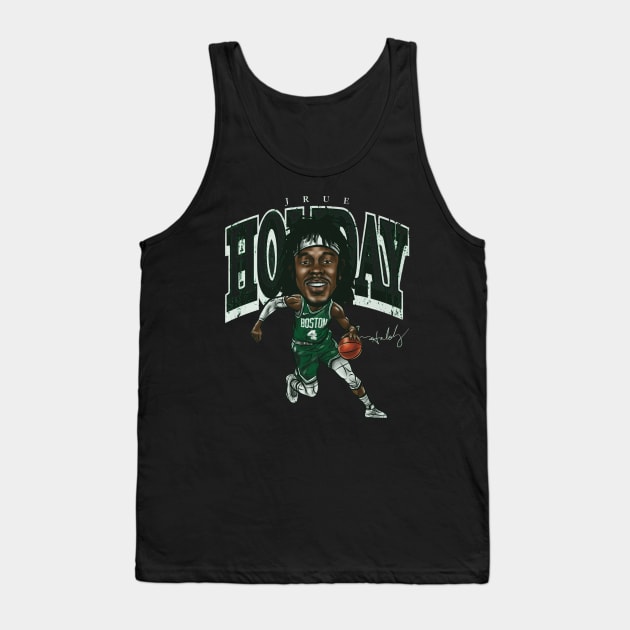 Jrue Holiday Boston Cartoon Tank Top by artbygonzalez